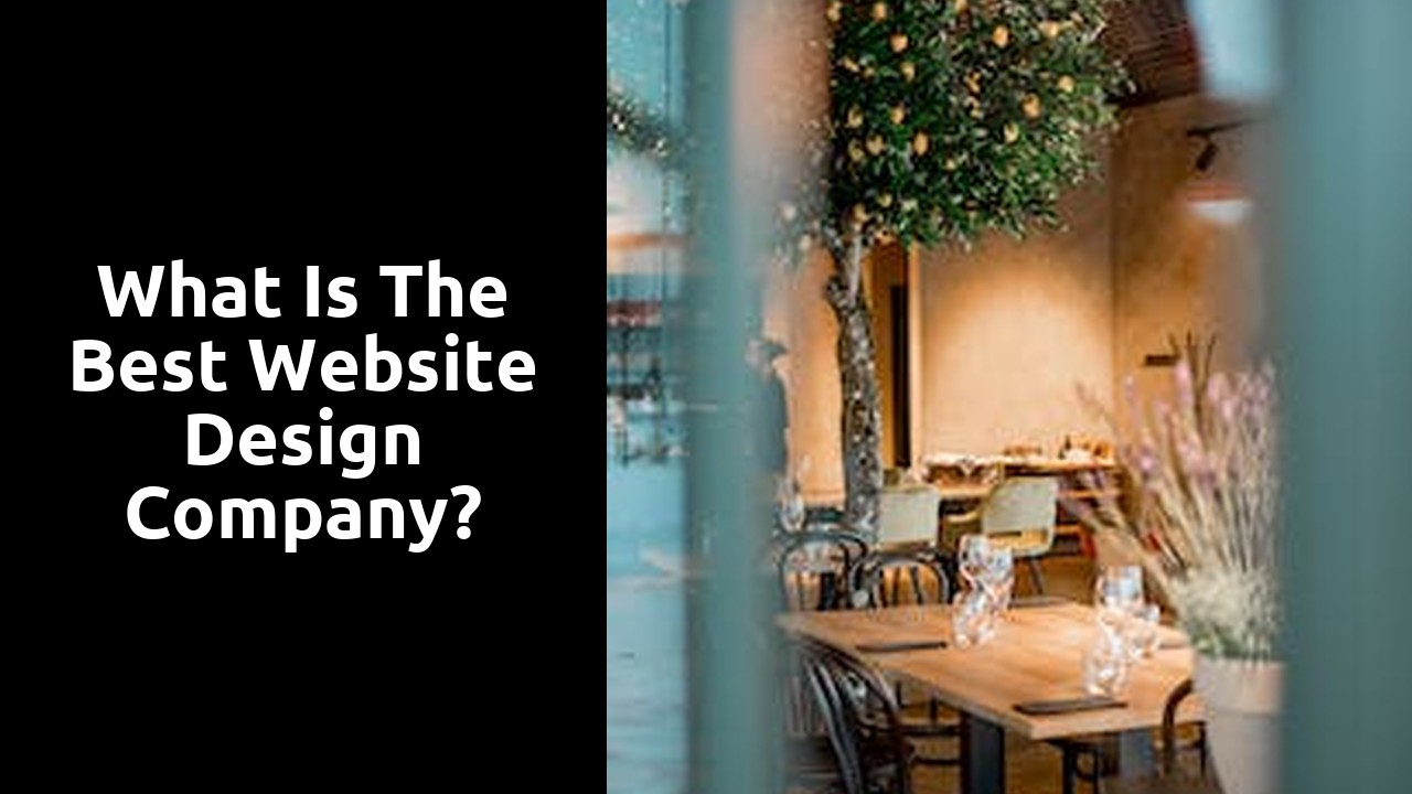 What is the best website design company?