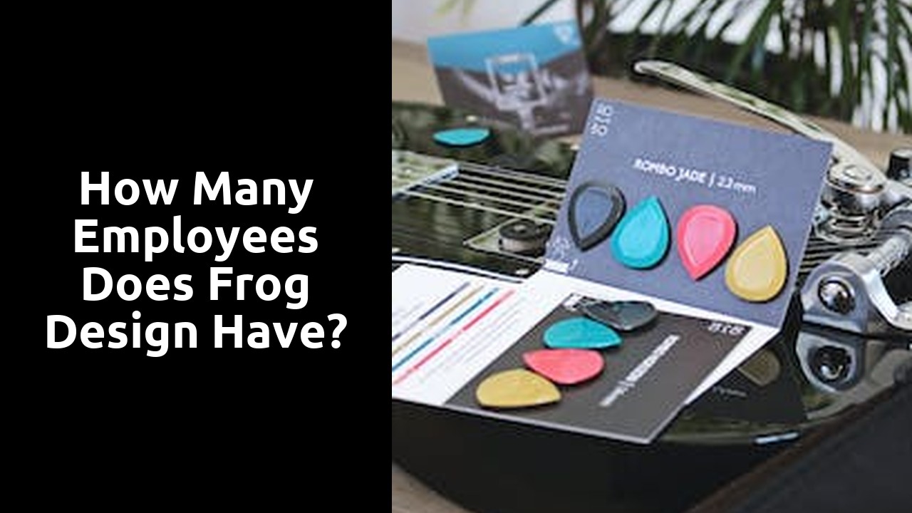 How many employees does frog design have?