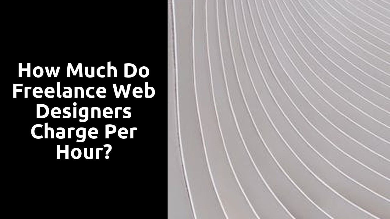 How much do freelance Web designers charge per hour?